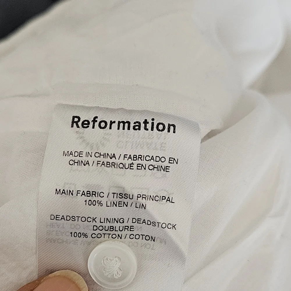 Reformation jumpsuit